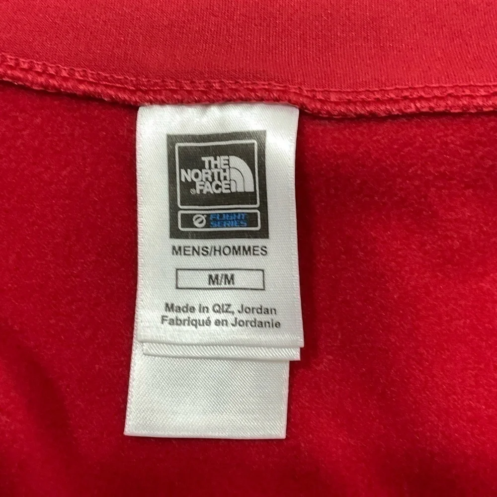 The North Face Flight Series pullover 1/2 zip size medium red Jacket